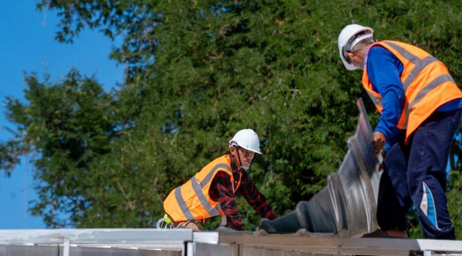 Professional metal roof installation in Sipesville, PA